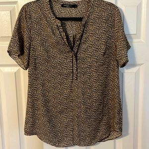 French Floral Blouse